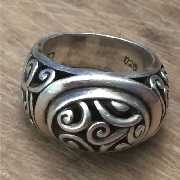 Beautiful filigree 925 sterling silver ring - Picture 7 of 7